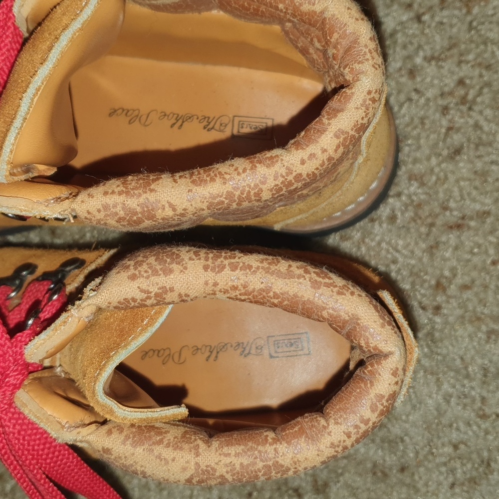 Vtg Sears The Shoe Place Hiking Boots sz 6.5 - Picture 4 of 8